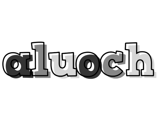 Aluoch night logo