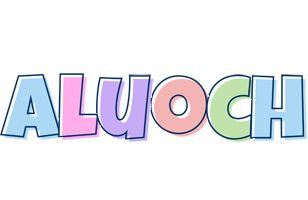 Aluoch pastel logo