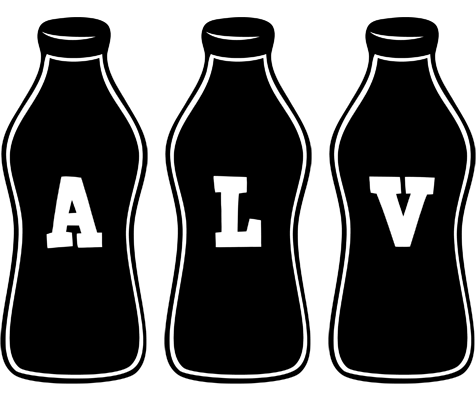 Alv bottle logo