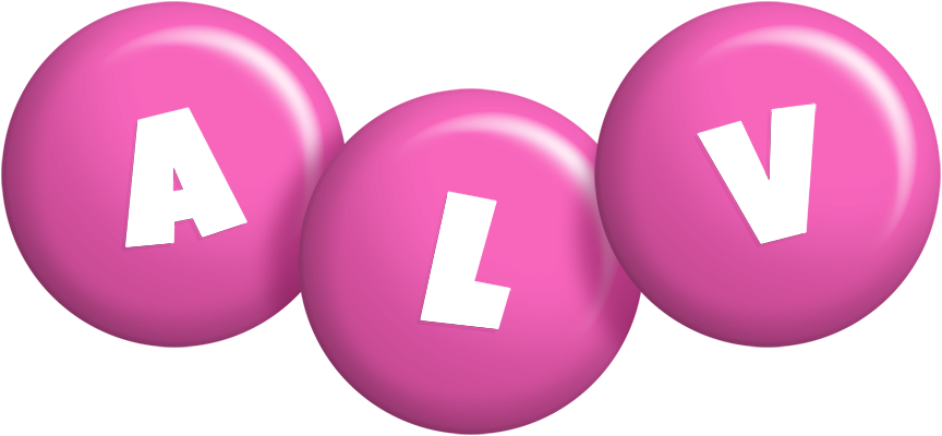 Alv candy-pink logo