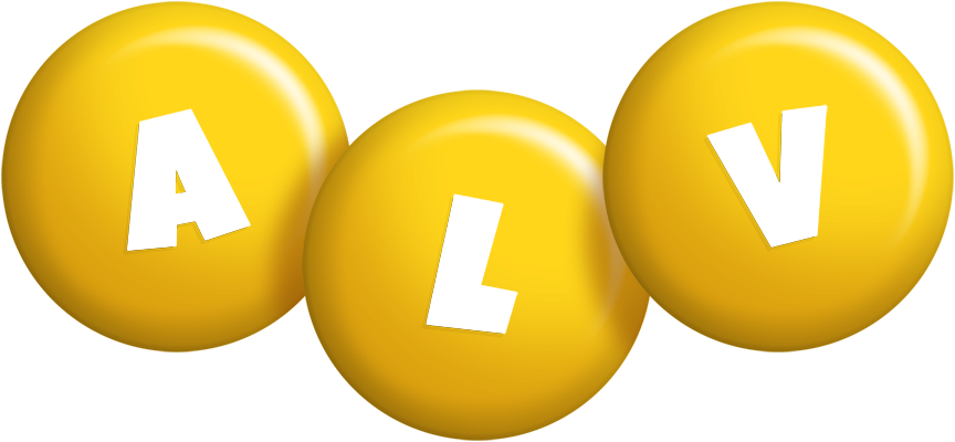 Alv candy-yellow logo