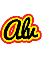 Alv flaming logo