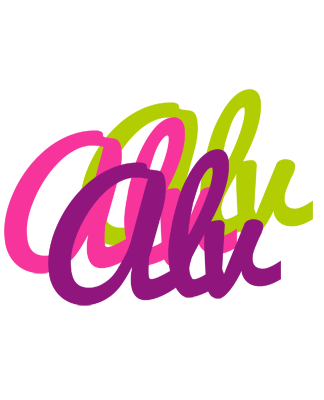 Alv flowers logo
