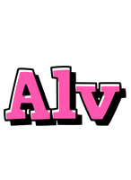 Alv girlish logo