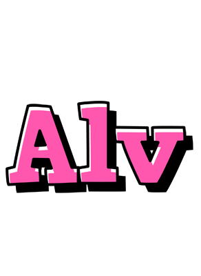 Alv girlish logo