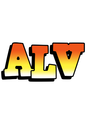 Alv sunset logo
