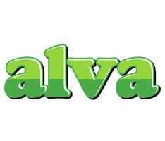 Alva apple logo