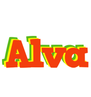 Alva bbq logo