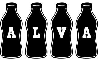 Alva bottle logo