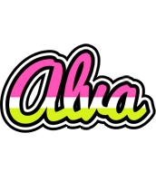 Alva candies logo