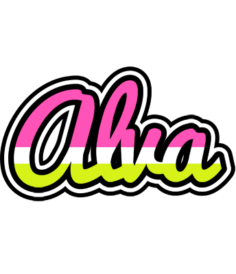 Alva candies logo
