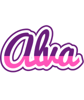 Alva cheerful logo