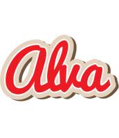 Alva chocolate logo