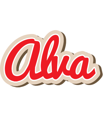 Alva chocolate logo
