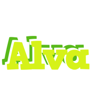 Alva citrus logo