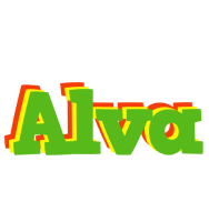 Alva crocodile logo