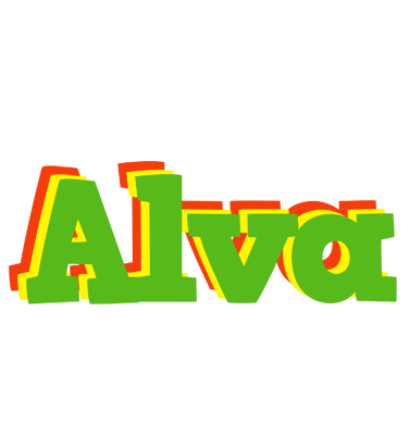 Alva crocodile logo