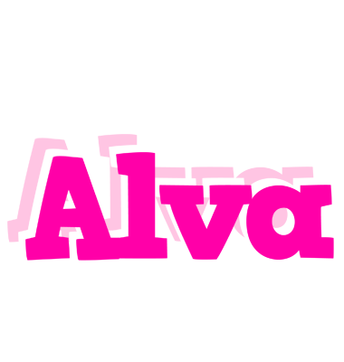 Alva dancing logo