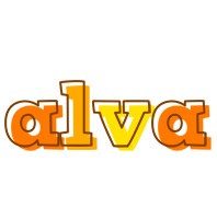 Alva desert logo