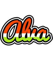 Alva exotic logo