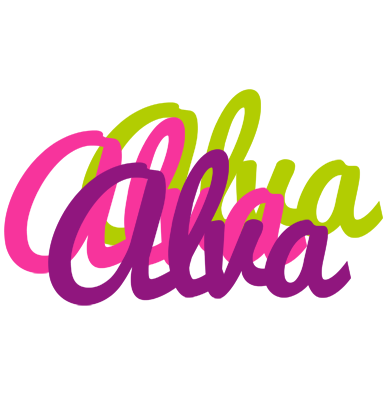 Alva flowers logo