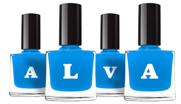 Alva glossy logo