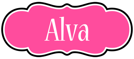 Alva invitation logo