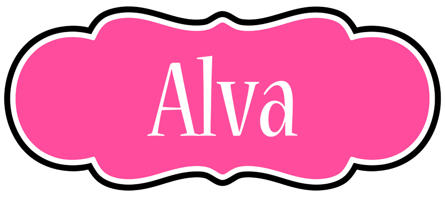 Alva invitation logo