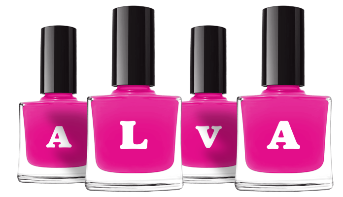 Alva nails logo