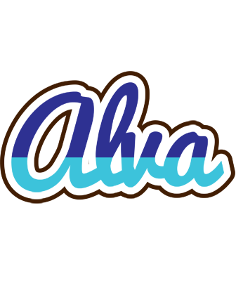 Alva raining logo