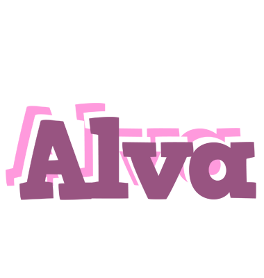 Alva relaxing logo