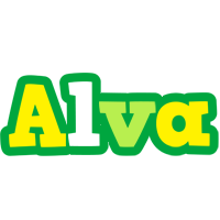 Alva soccer logo