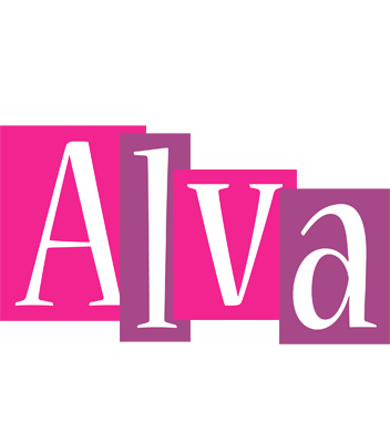 Alva whine logo