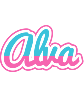 Alva woman logo