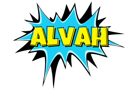 Alvah amazing logo