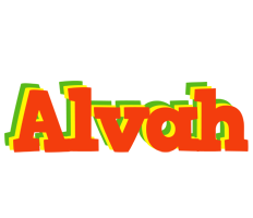 Alvah bbq logo