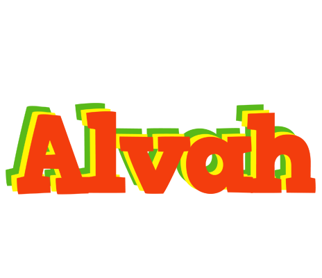 Alvah bbq logo