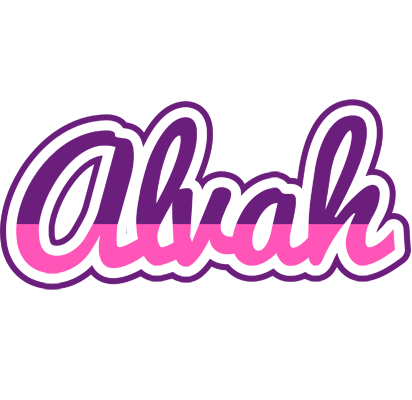 Alvah cheerful logo