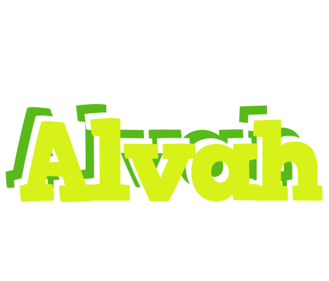 Alvah citrus logo