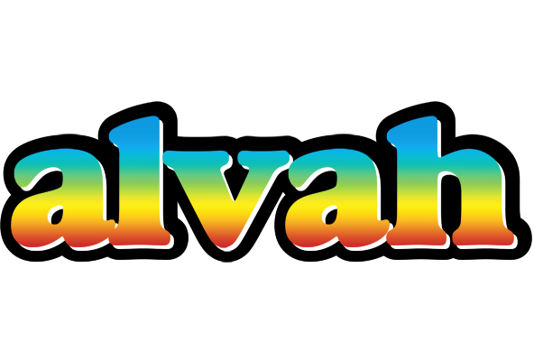 Alvah color logo
