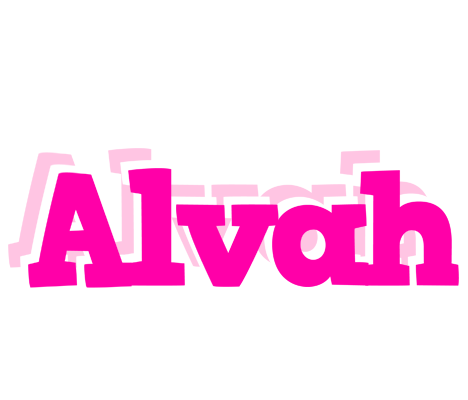 Alvah dancing logo