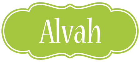 Alvah family logo