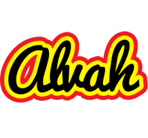 Alvah flaming logo