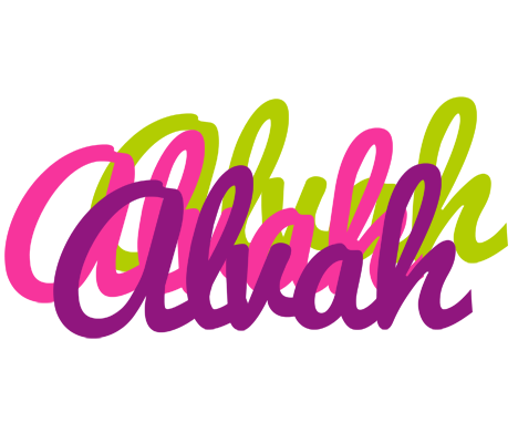 Alvah flowers logo