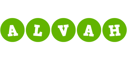 Alvah games logo