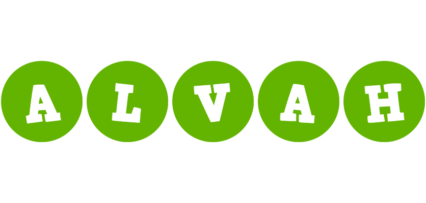 Alvah games logo