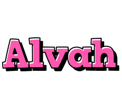 Alvah girlish logo