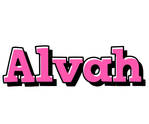 Alvah girlish logo