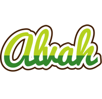 Alvah golfing logo