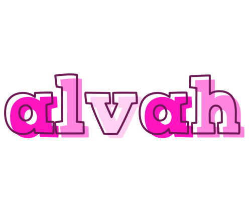 Alvah hello logo